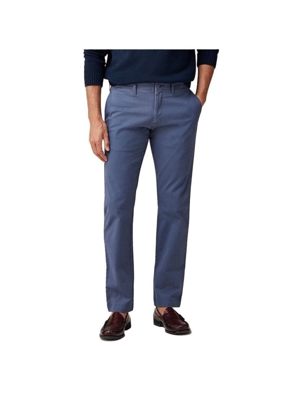 J.Crew Slate Blue Slim Chinos – 31/32 – 484 Slim Fit